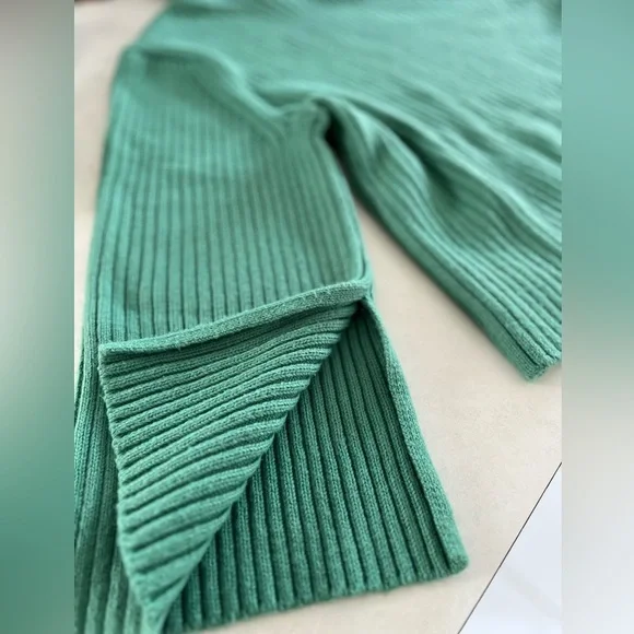 🎖HOST PICK🎖NWOT/ Jason Wu/ Green turtleneck knit sweater/ Size US M - Picture 6 of 11